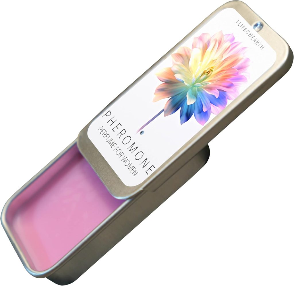 Pheromone Perfume for Women to Attract Men Solid Compact Tin 0.35 oz
